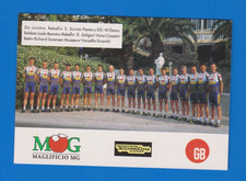 CYCLISME carte Equipe cycliste