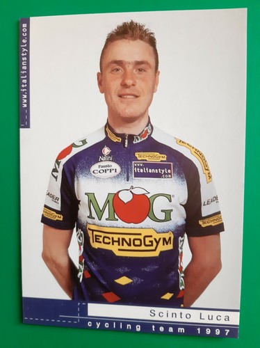 Cyclisme carte cycliste luca - carte,